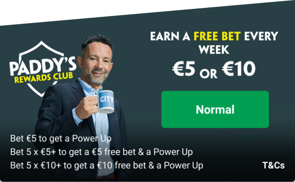 earn a free bet at every week